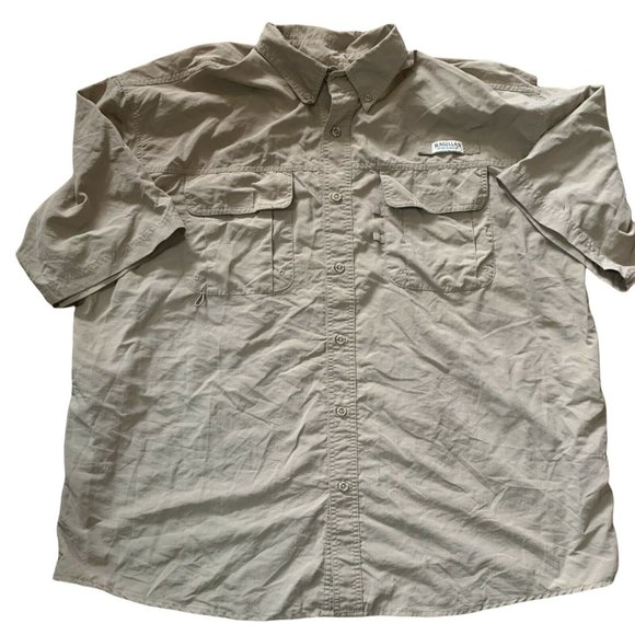 Magellan Other - Magellan Sportswear Vented Fishing Shirt Laguna Madre Long Sleeve Mens Size 2 XL